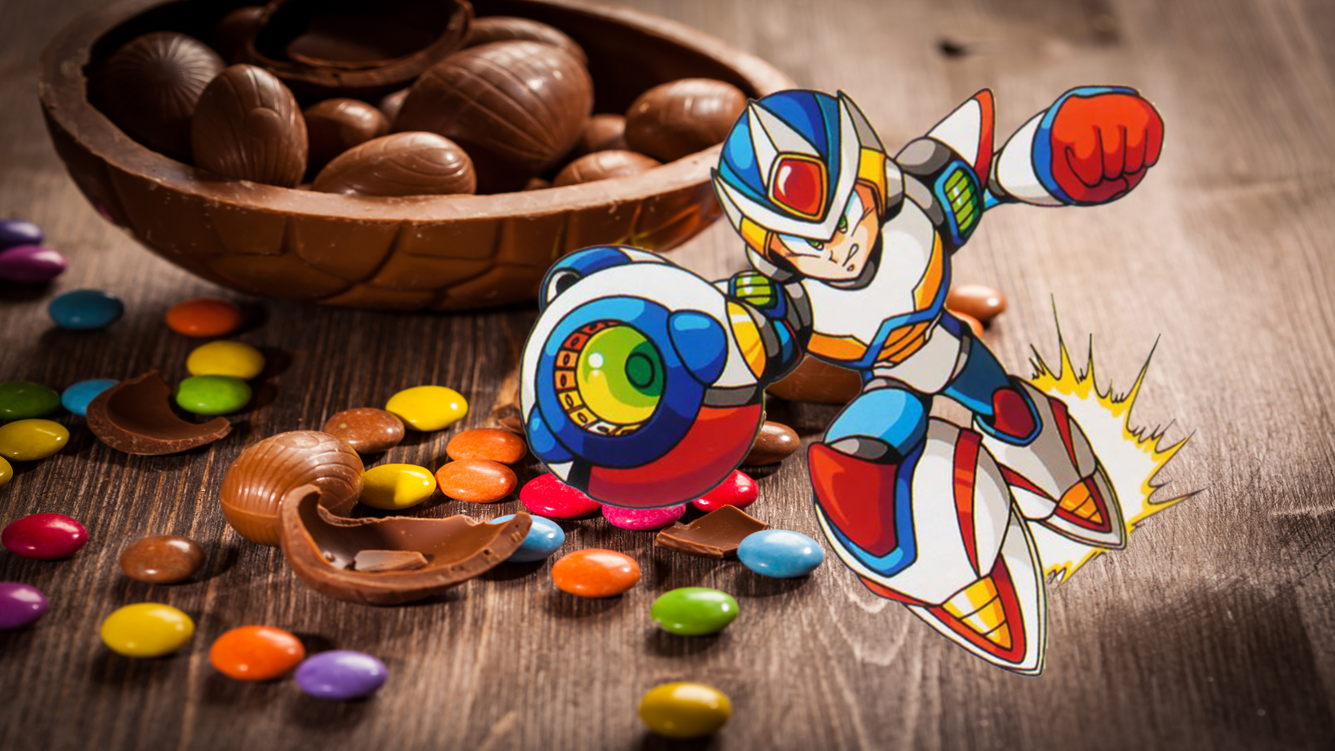 Especial (atrasado) de Páscoa | Chocolates & Mega Man