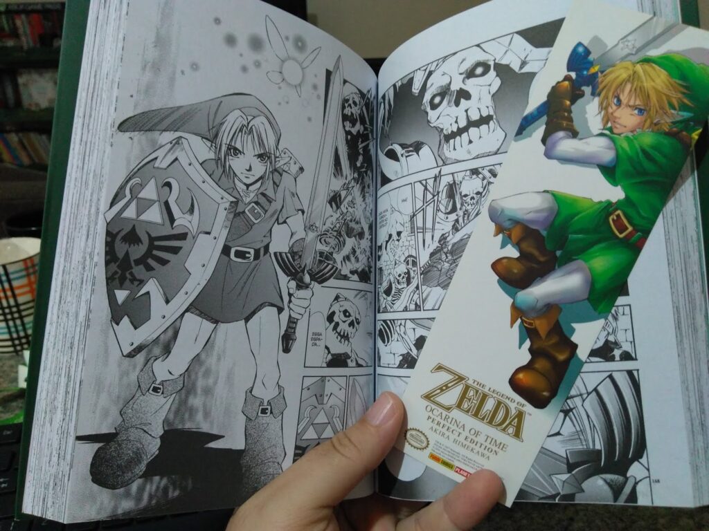 THE LEGEND OF ZELDA OCARINA OF TIME PERFECT EDITION MANGÁ PT BR