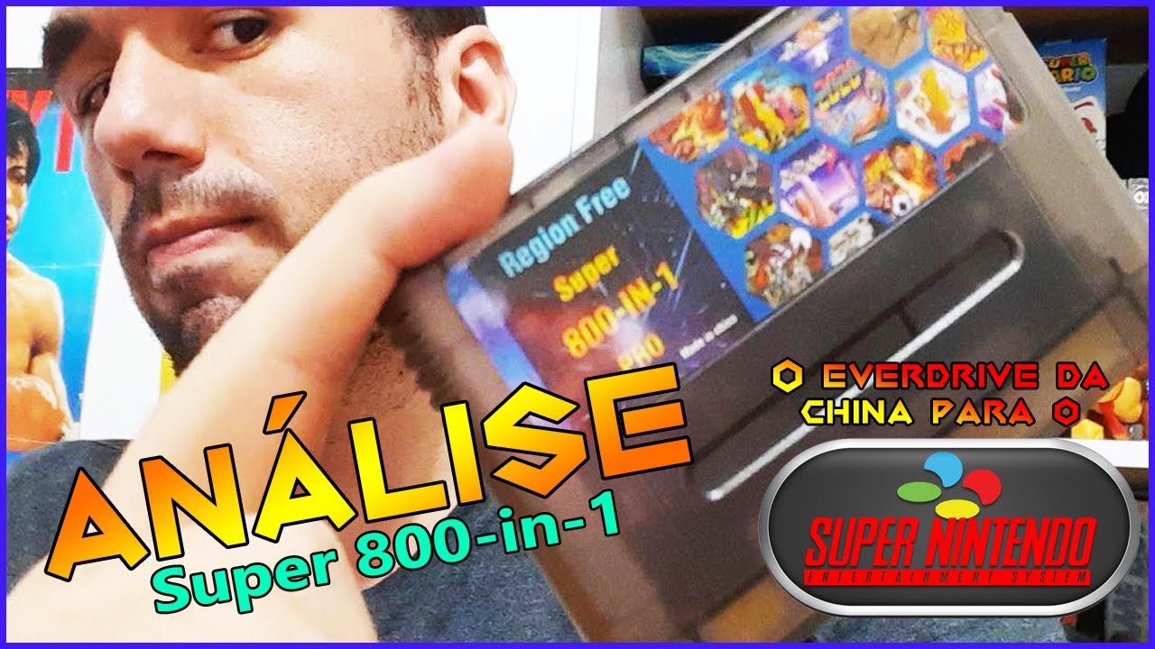 SUPER 800-IN-1 PRO | Análise do Flashcard de Super Nintendo