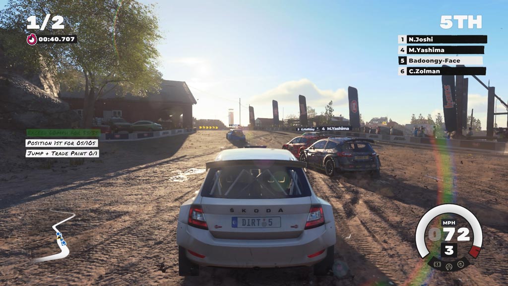 Dirt 5 Análise - Arquivos do Woo