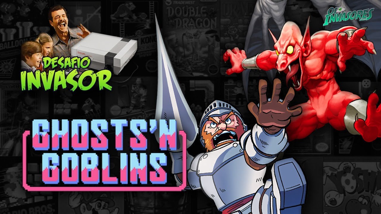 Ghost’n Goblins | Desafio de fechar no NES
