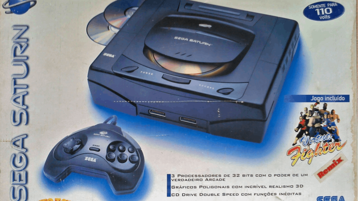 O meu primeiro Sega Saturn