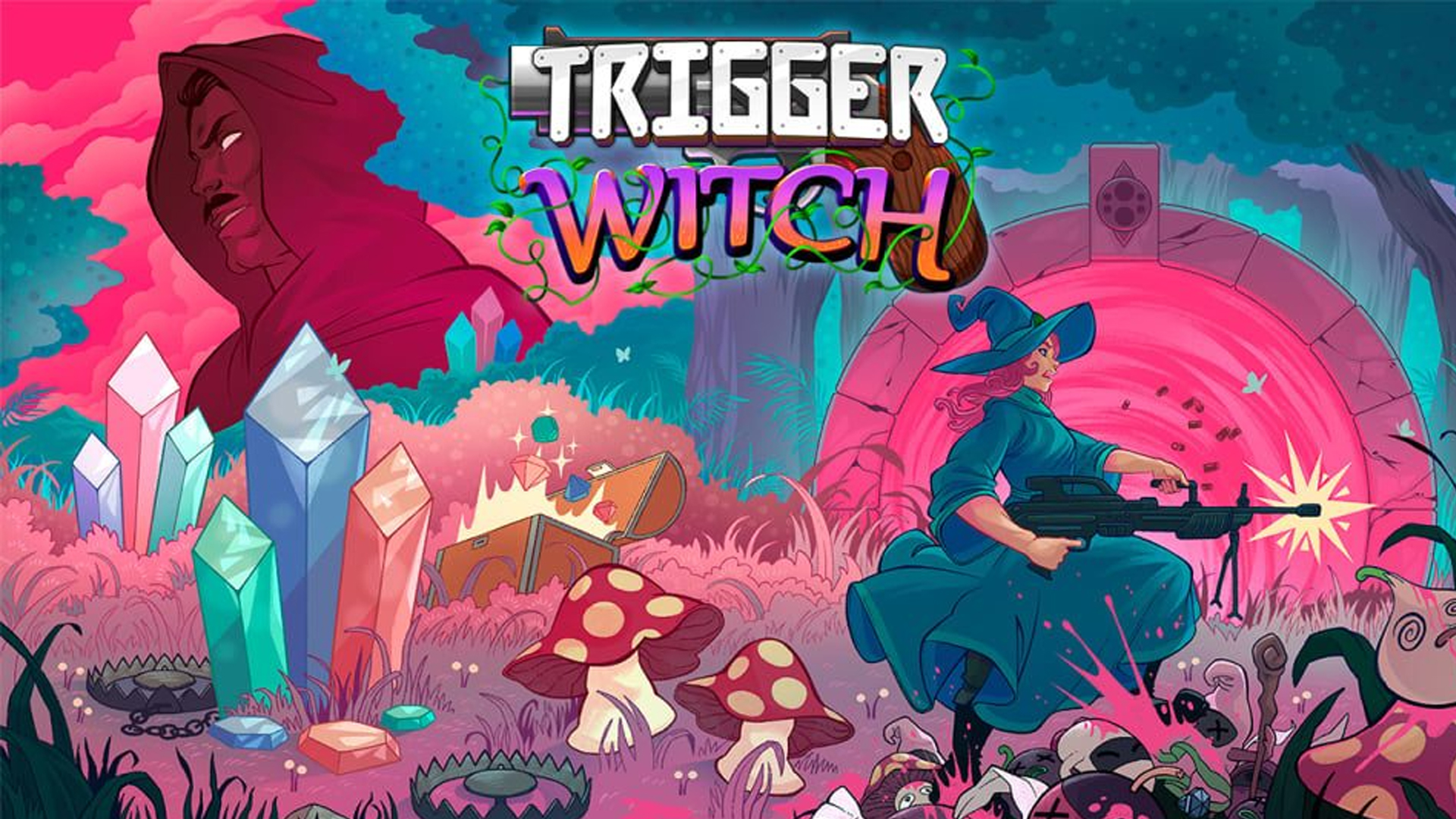 Trigger Witch | Bruxeira troca tiros com bigodudo, mais informações às 9
