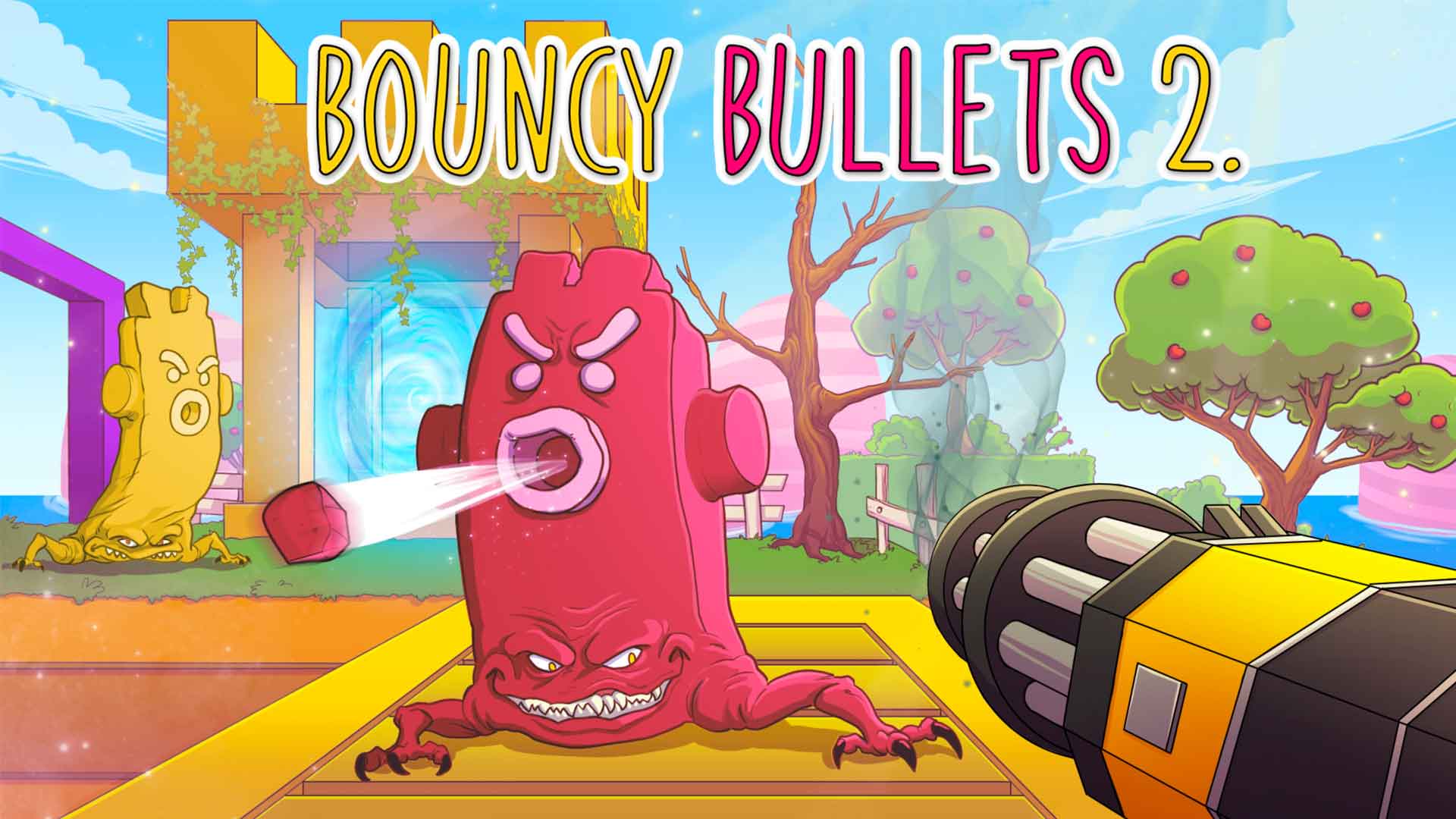 Bouncy Bullets 2 | Plataforma de Precisão em Primeira Pessoa