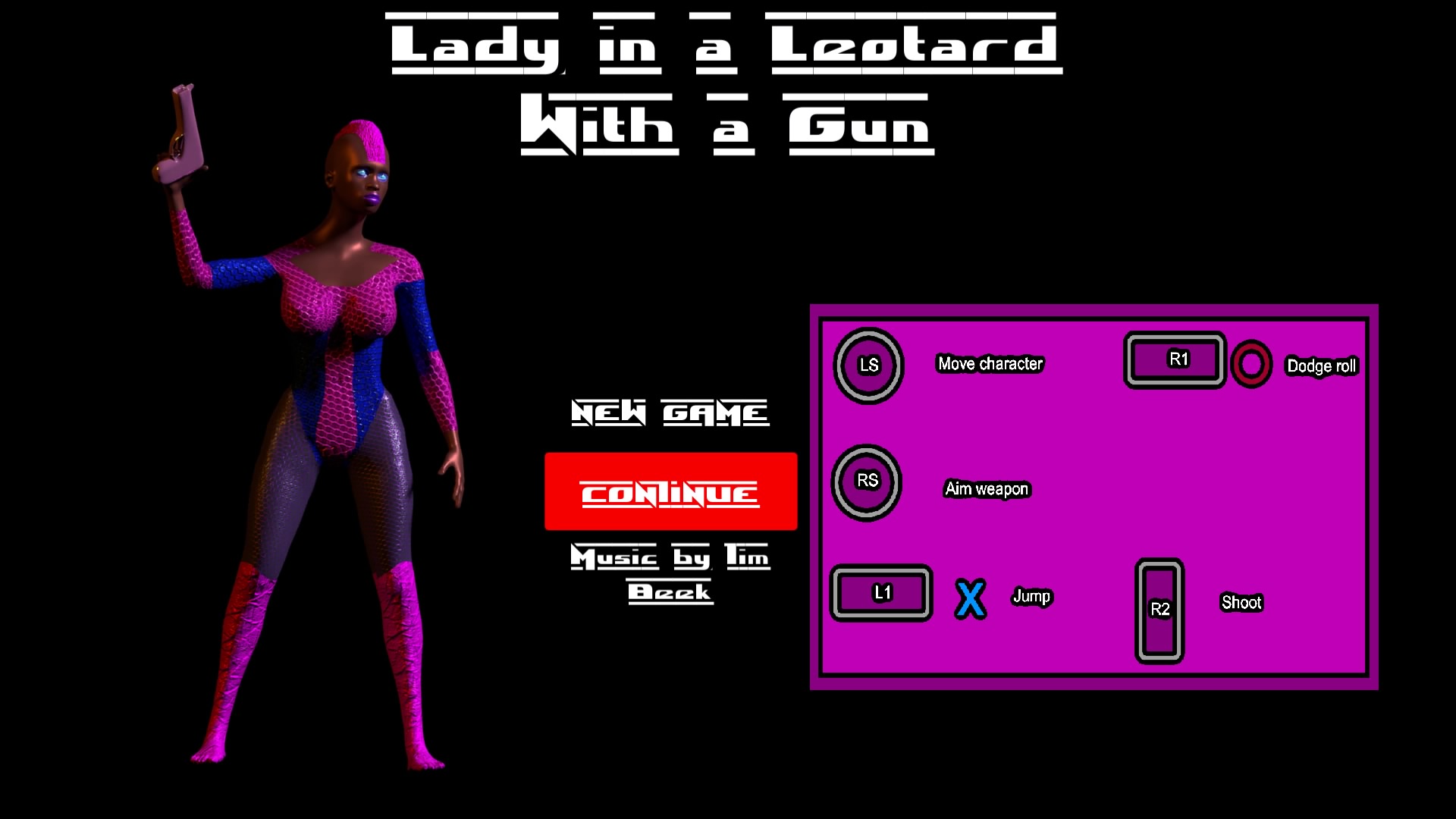 Lady in a Leotard with a Gun | Não