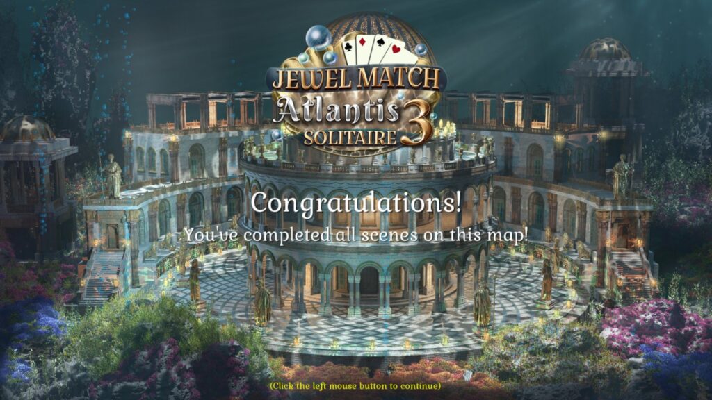 Jewel Match Atlantis Solitaire 3