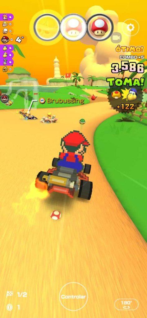 Mario Kart Tour é lançado para mobile e servidores têm sobrecarga