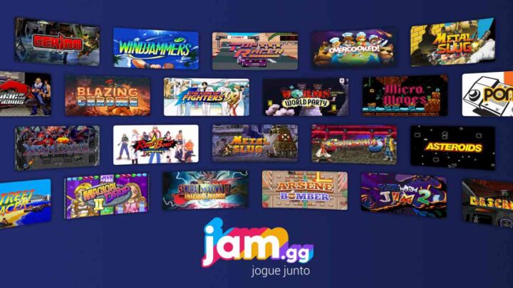 Jam.gg chega ao Brasil gratuitamente com populares jogos retrôs e modernos