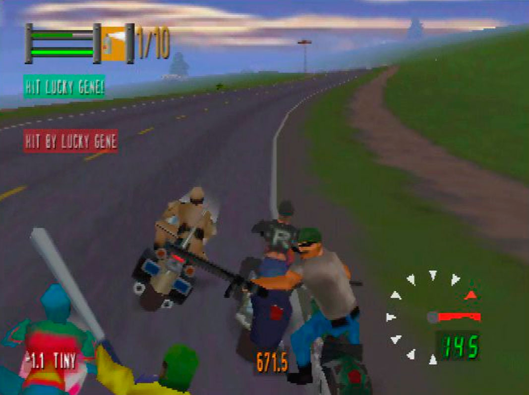 Moto Road Rash 3D em Jogos na Internet