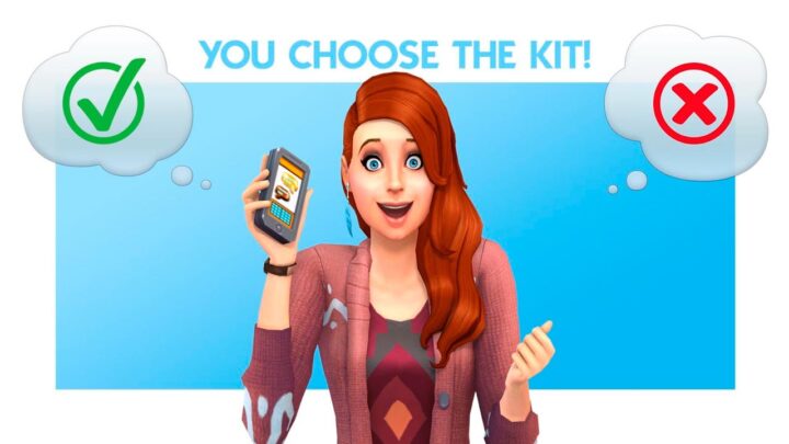 VOTE NOS DOIS PRÓXIMOS KITS DE THE SIMS 4!