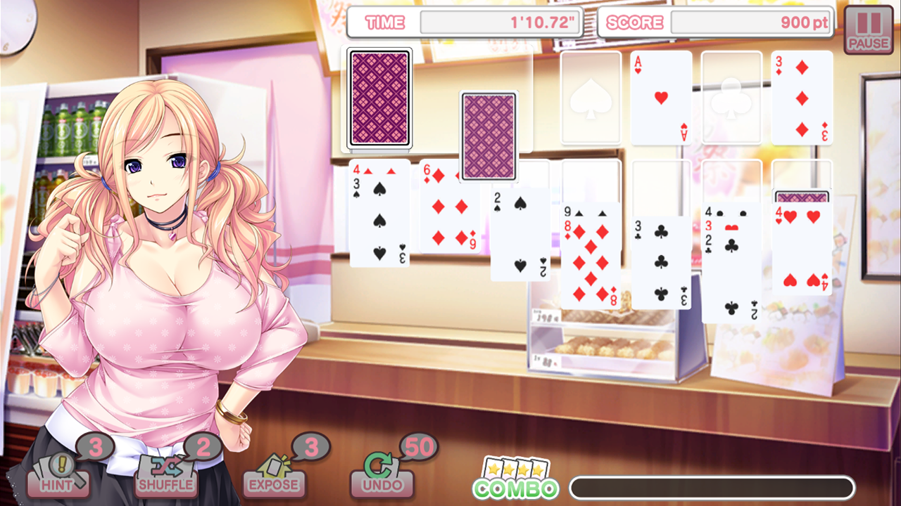 Pretty Girls Klondlike Solitaire PLUS