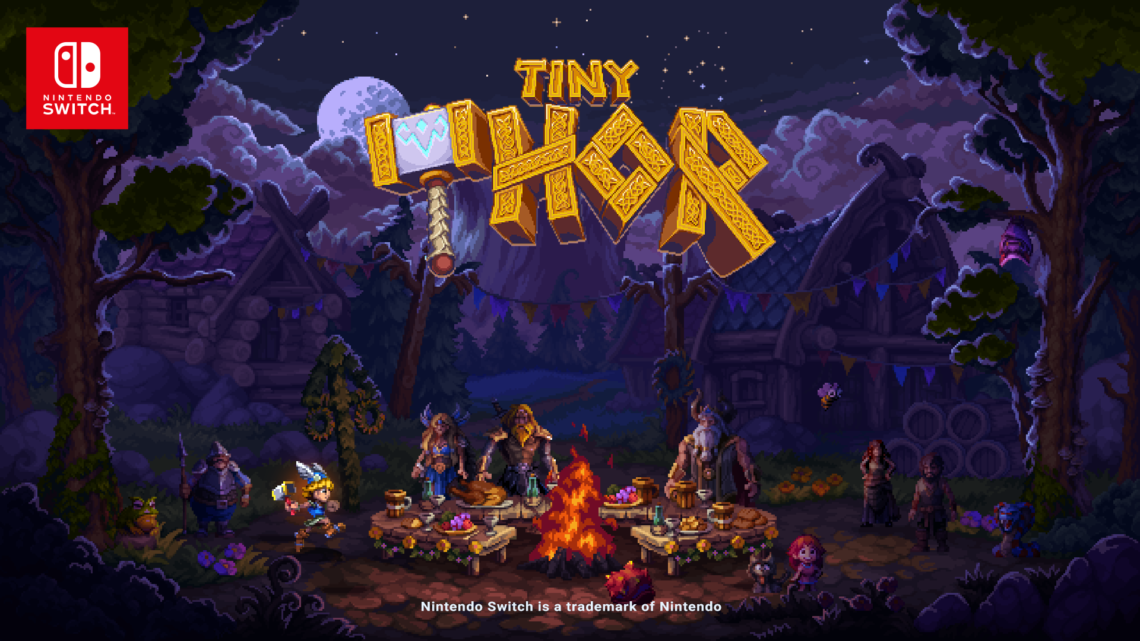 Seja um mini-deus poderoso em Tiny Thor, disponível no Nintendo Switch