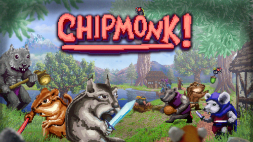 Enlouqueça com “Chipmonk!”, um beat ‘em up retrô; chegando aos consoles em 28 de setembro