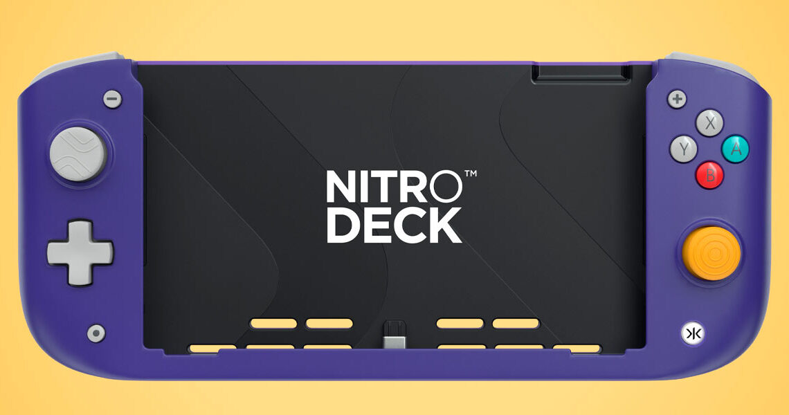 Nitro Deck é uma capa com controle para o Nintendo Switch; veja detalhes