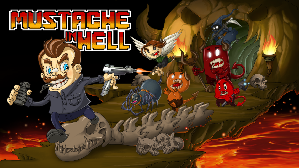 Mustache in Hell chega semana que vem aos consoles